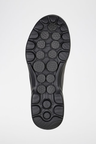 Slip-on Go Walk 6 Dorin en cuir - Noir