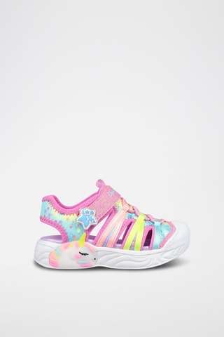 Sandales Unicorn Dreams Explore - Rose et vert citron