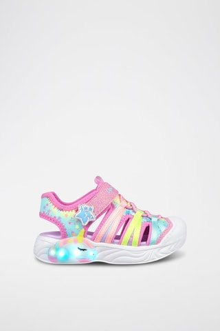 Sandales Unicorn Dreams Explore - Rose et vert citron