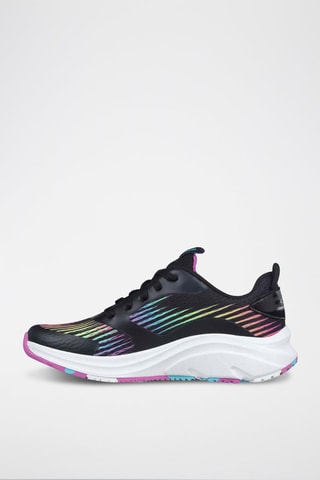 Baskets Skechers Elite Sport Tempo - Noir et rose