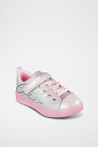 Baskets Twinkle Sparks Ice - Gris et rose