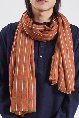 Écharpe - Vermelho-escuro