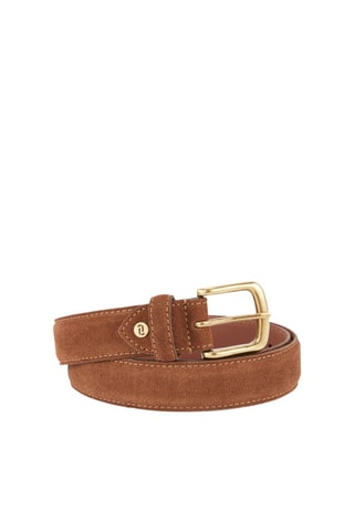Cinto em nobuck - Camel