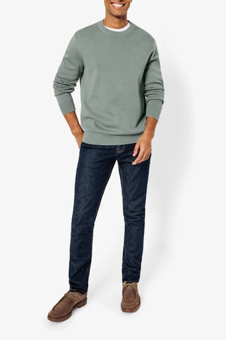 Pull en coton biologique - Vert clair