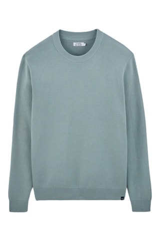 Pull en coton biologique  - Vert