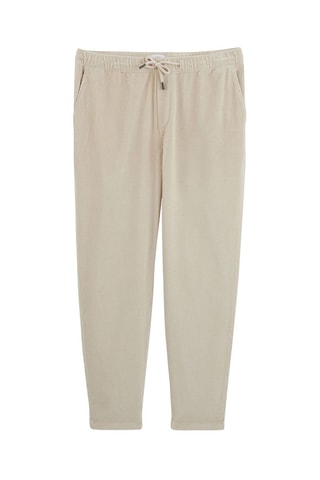 Velours Broek - Beige
