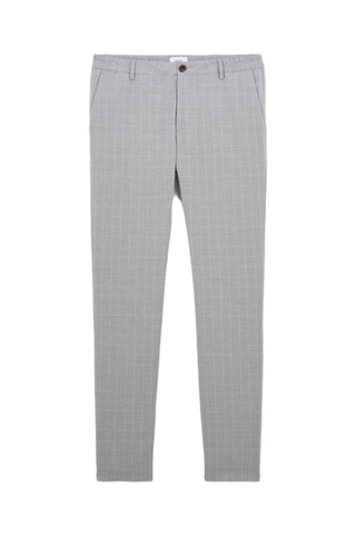 Pantalon slim - Gris clair