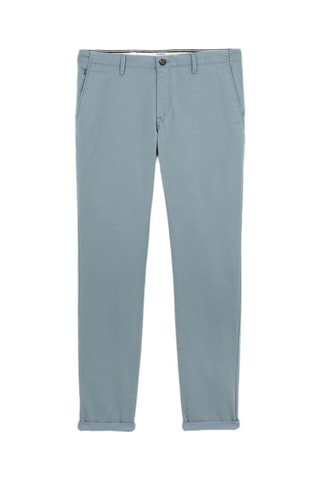 Pantalon chino slim - Bleu - Longueur 34