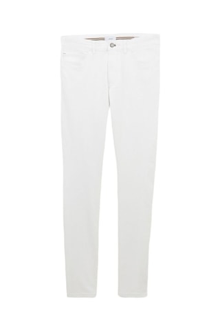 Calças slim - Branco
