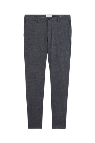 Calças chino slim - Azul