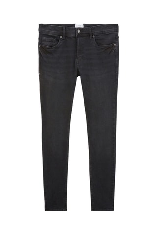 Calças de ganga skinny - Preto - Comprimento 32