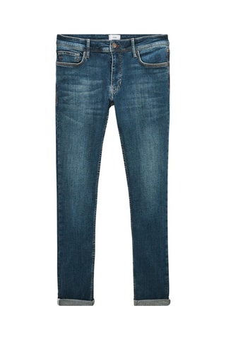 Calças de ganga skinny - Azul - Comprimento 30