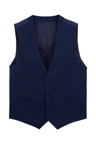 Gilet de costume - Bleu