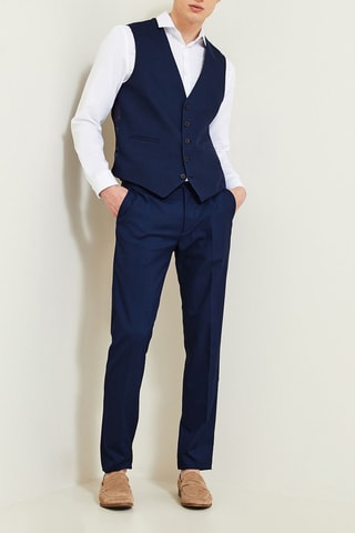 Gilet de costume - Bleu