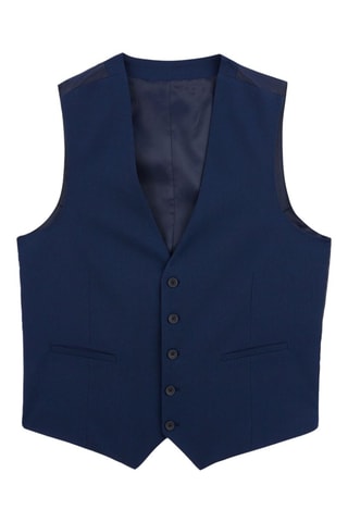 Gilet de costume - Bleu