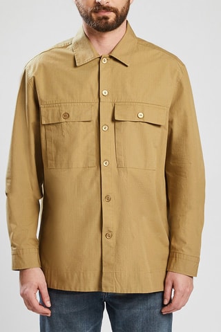 Sobrecamisa Caqui