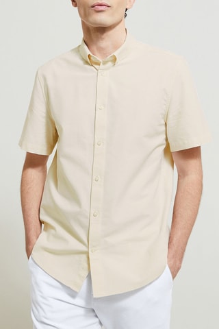 Camisa regular - Amarelo