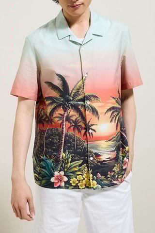 Camisa regular fit - Blanco