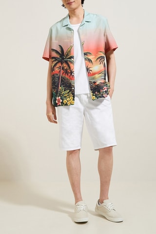 Camisa regular fit - Blanco