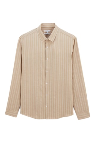 Camisa regular - Bege