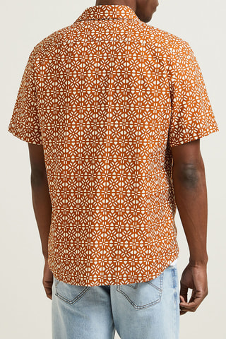 Camisa regular - Vermelho