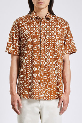 Camisa regular - Vermelho