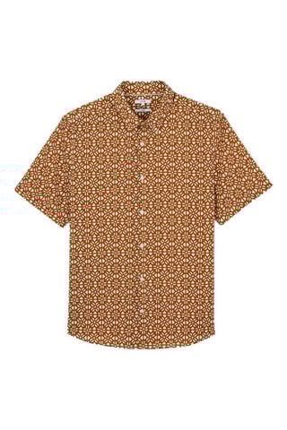 Camisa regular - Vermelho