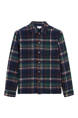 Sobrecamisa - Azul-marinho