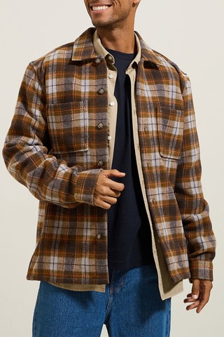 Sobrecamisa - Castanho