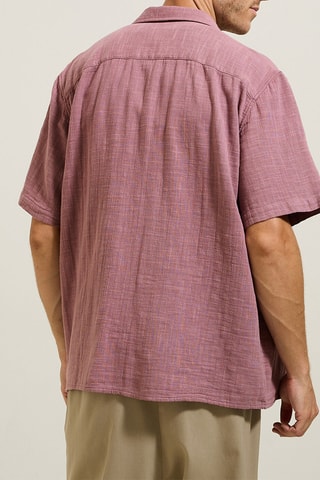 Camisa regular - Rosa