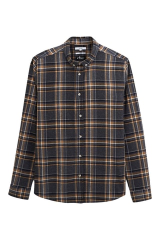 Camisa regular - Azul
