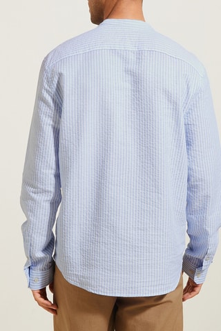 Camisa regular - Azul