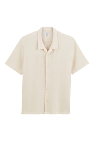 Camisa regular - Cru