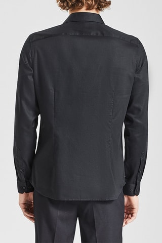 Chemise slim - Noir
