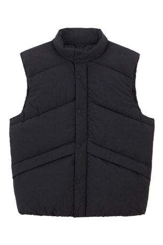 Colete acolchoado - Preto