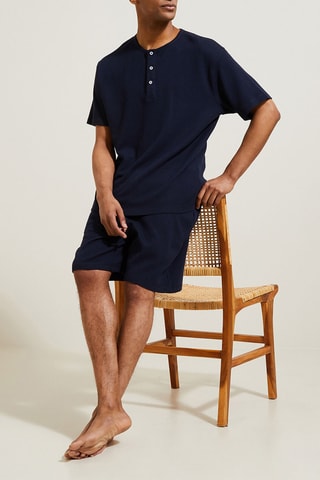 Pijama - Azul-noite