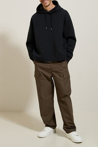 Sweater met Capuchon - Donkergrijs