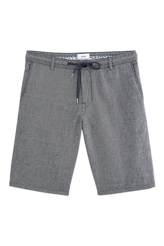 Bermudas em linho Azul