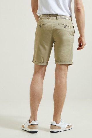 Bermudas chino - Verde-claro