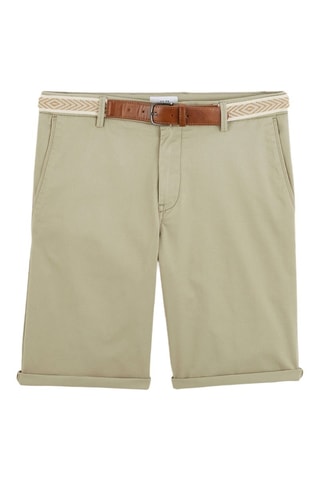 Bermudas chino - Verde-claro