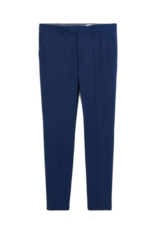 Pantalon de costume slim - Bleu