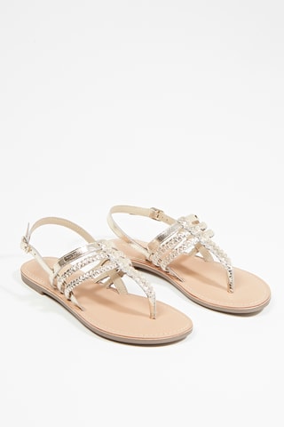 Geitenleren Sandalen Dipam - Goudkleurig