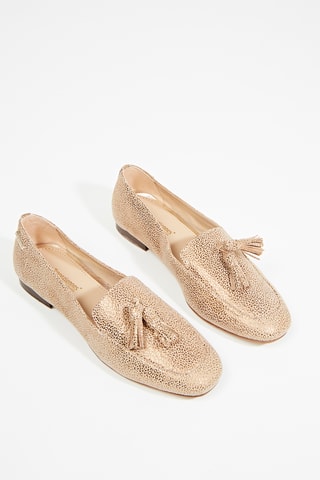 Geitenleren Mocassins Fantome - Beige