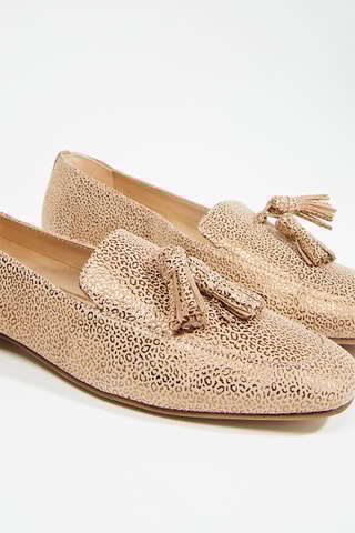 Geitenleren Mocassins Fantome - Beige