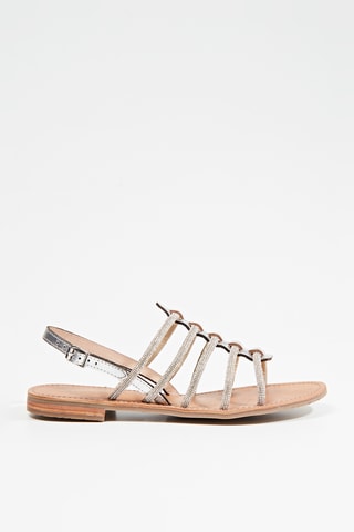 Leren Sandalen Havapeps - Zilverkleurig
