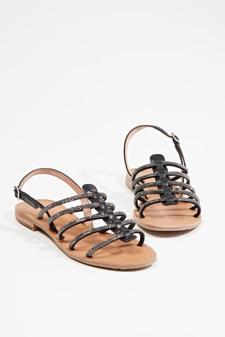 Leren Sandalen Havapeps - Zwart