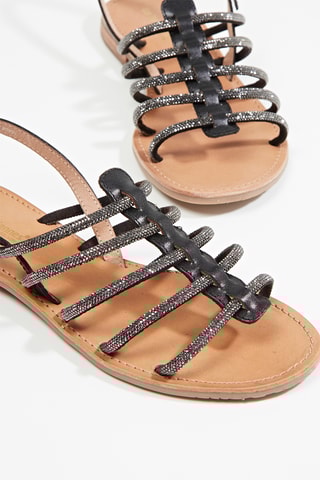 Leren Sandalen Havapeps - Zwart