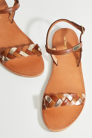 Leren Sandalen Hortense - Bruin