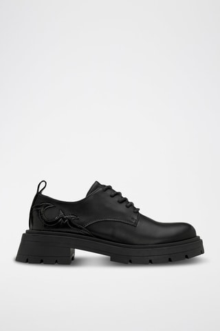 Derbys plateformes - Noir  