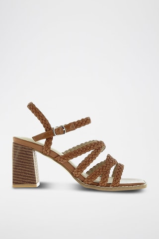 Sandales à talons - Camel